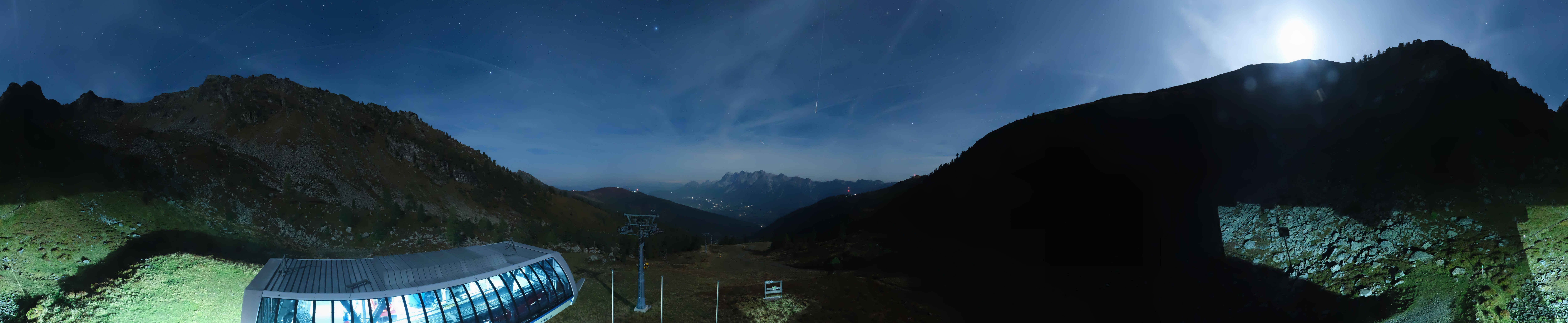 Archived image Webcam Hauser Kaibling, Styria - View towards Schladminger Tauern