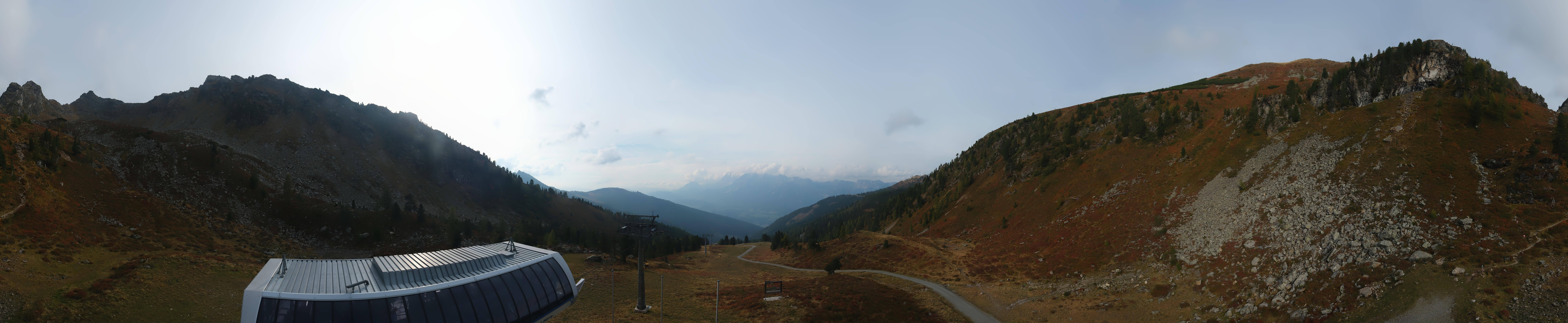 Archived image Webcam Hauser Kaibling, Styria - View towards Schladminger Tauern