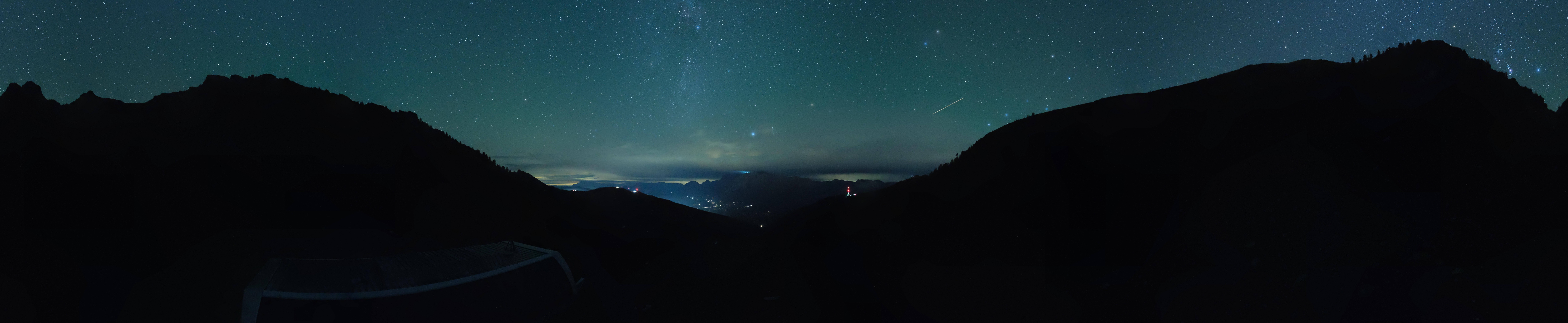 Archived image Webcam Hauser Kaibling, Styria - View towards Schladminger Tauern