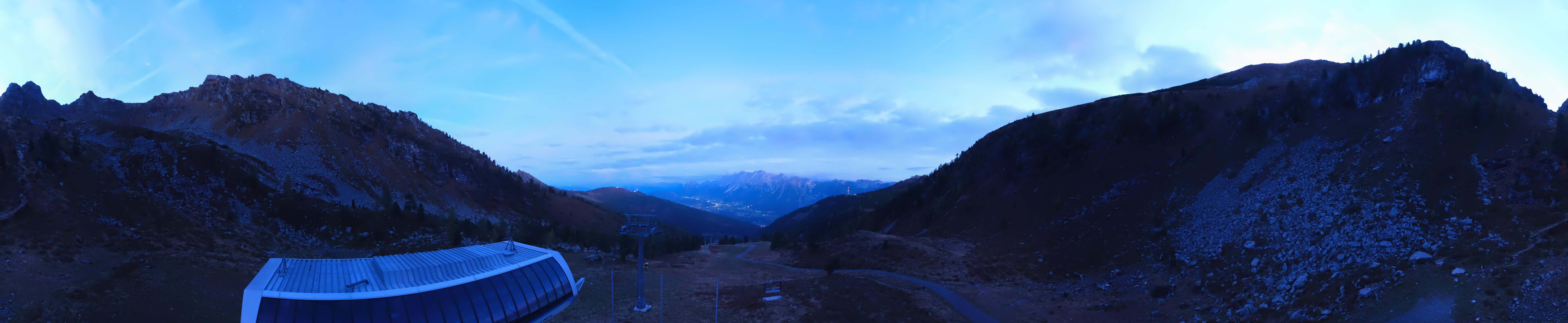 Archived image Webcam Hauser Kaibling, Styria - View towards Schladminger Tauern
