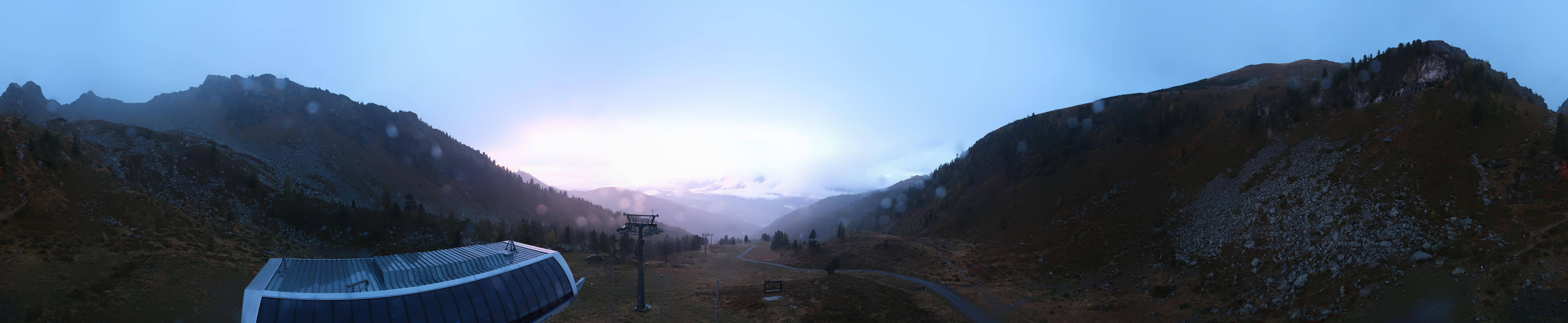 Archived image Webcam Hauser Kaibling, Styria - View towards Schladminger Tauern