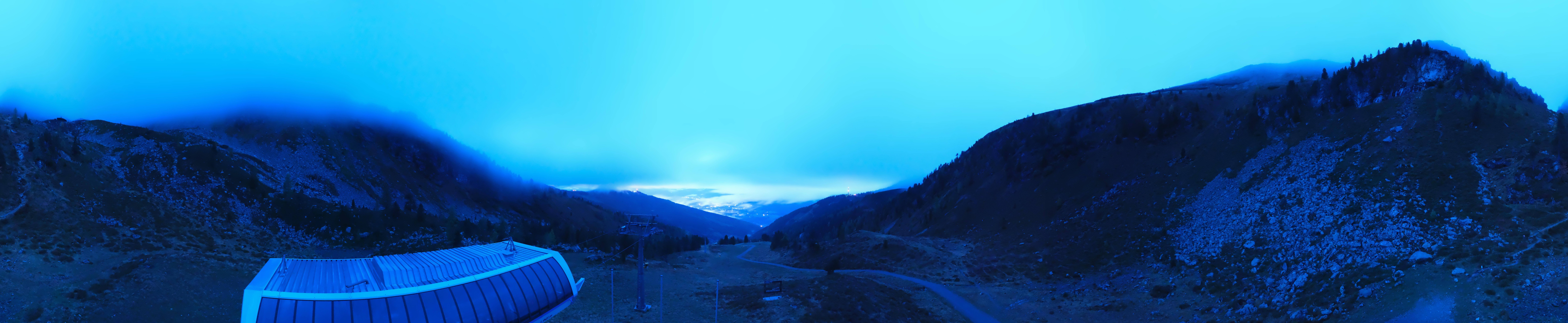 Archived image Webcam Hauser Kaibling, Styria - View towards Schladminger Tauern