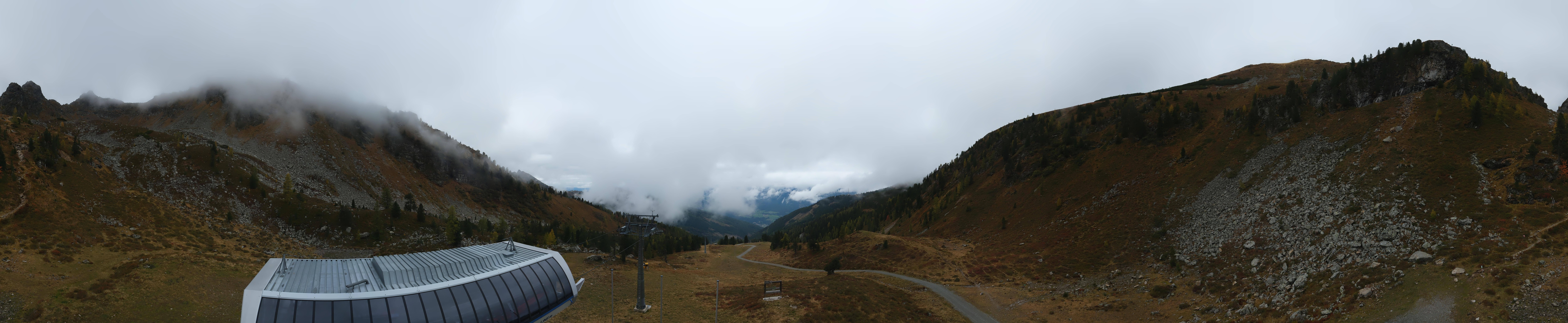 Archived image Webcam Hauser Kaibling, Styria - View towards Schladminger Tauern