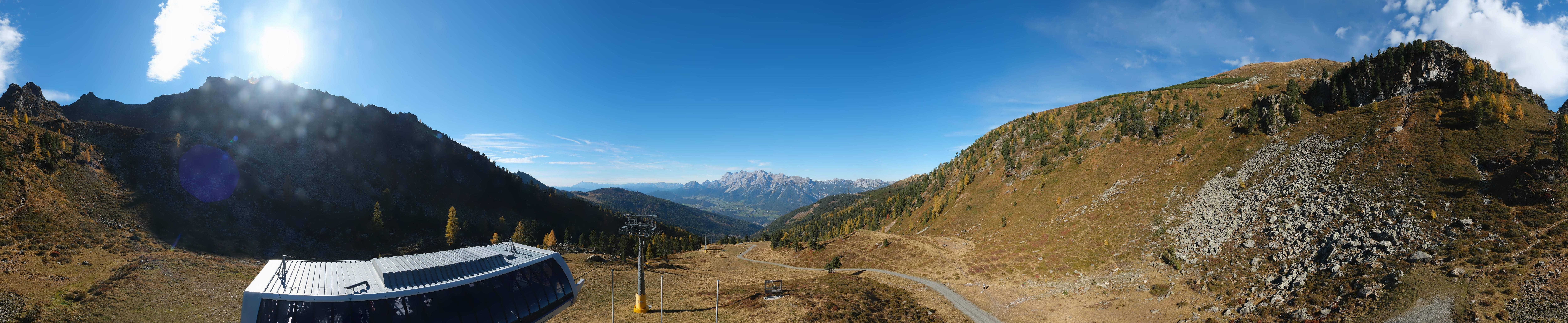 Archived image Webcam Hauser Kaibling, Styria - View towards Schladminger Tauern