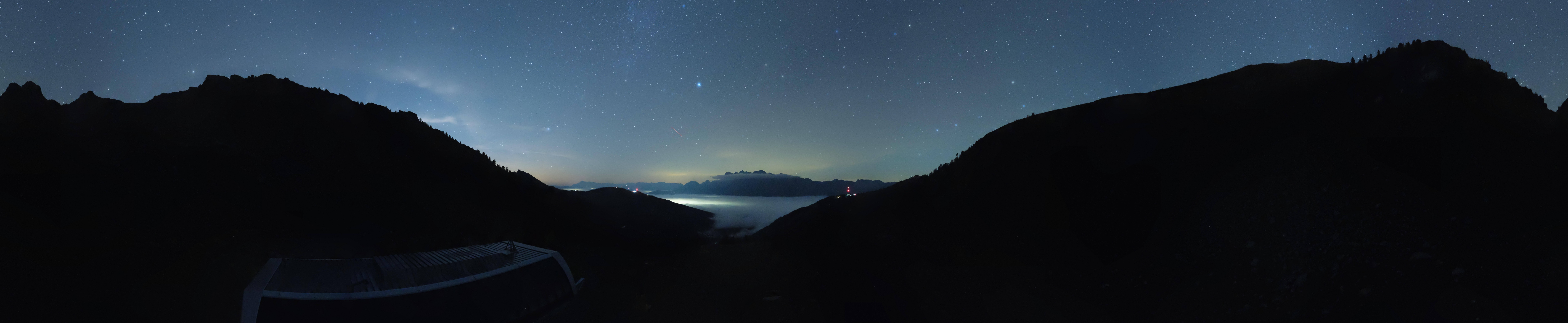 Archived image Webcam Hauser Kaibling, Styria - View towards Schladminger Tauern