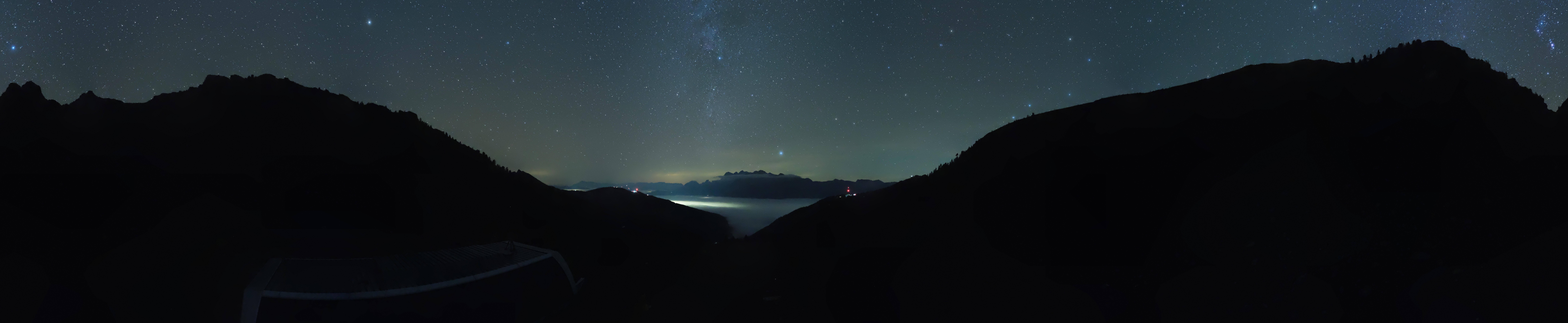 Archived image Webcam Hauser Kaibling, Styria - View towards Schladminger Tauern