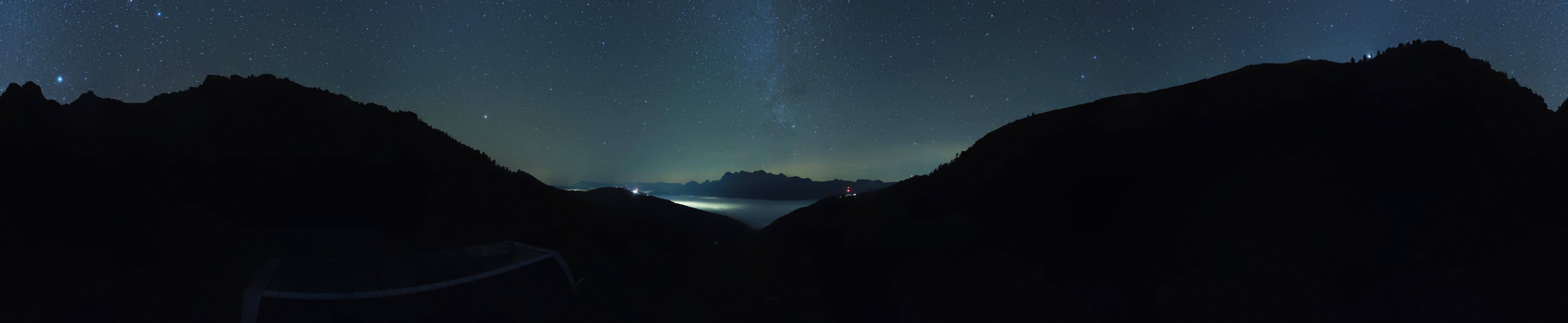 Archived image Webcam Hauser Kaibling, Styria - View towards Schladminger Tauern
