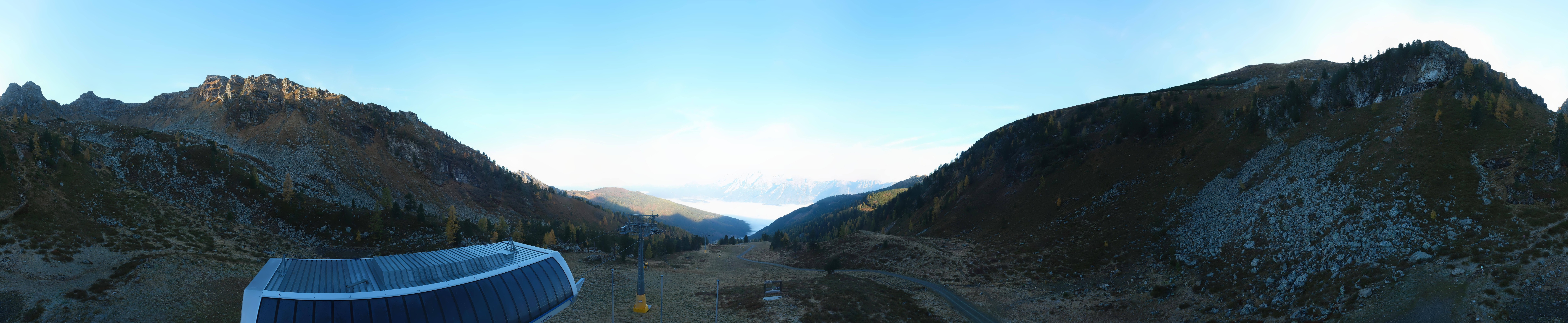 Archived image Webcam Hauser Kaibling, Styria - View towards Schladminger Tauern
