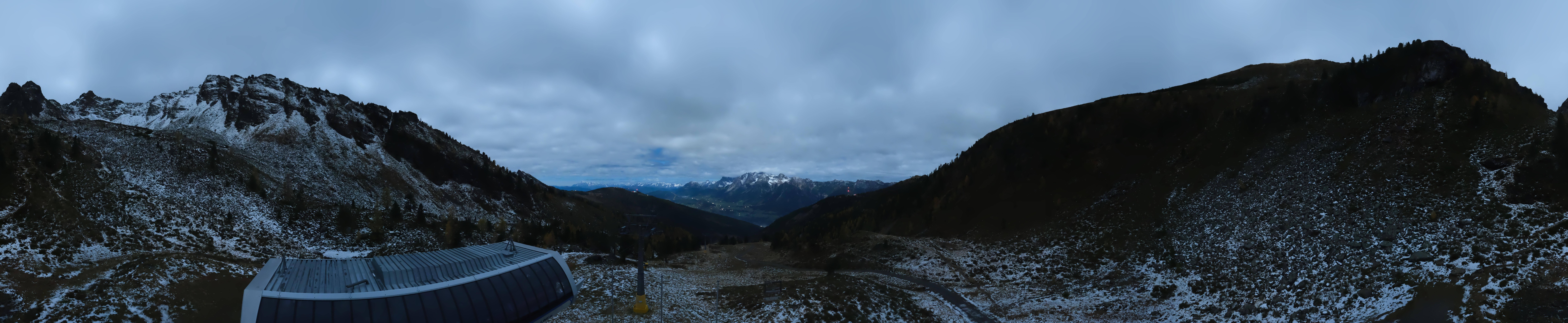 Archived image Webcam Hauser Kaibling, Styria - View towards Schladminger Tauern