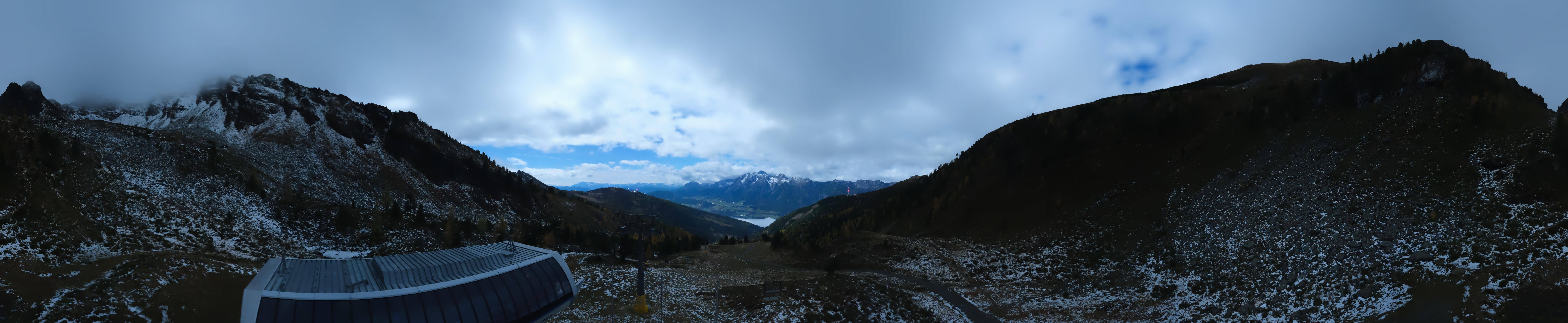 Archived image Webcam Hauser Kaibling, Styria - View towards Schladminger Tauern