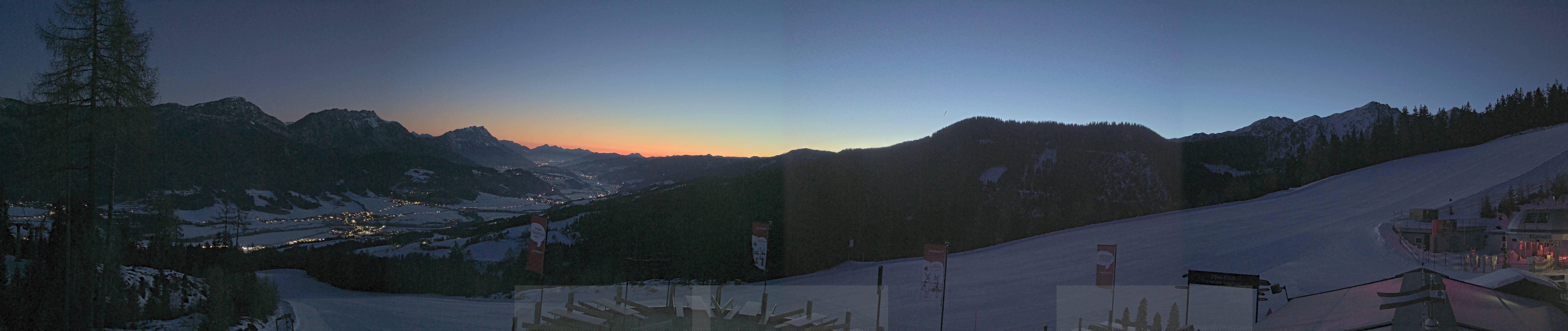 Archiv Foto Webcam Hauser Kaibling - Blick ins Ennstal von der Knapplhütte