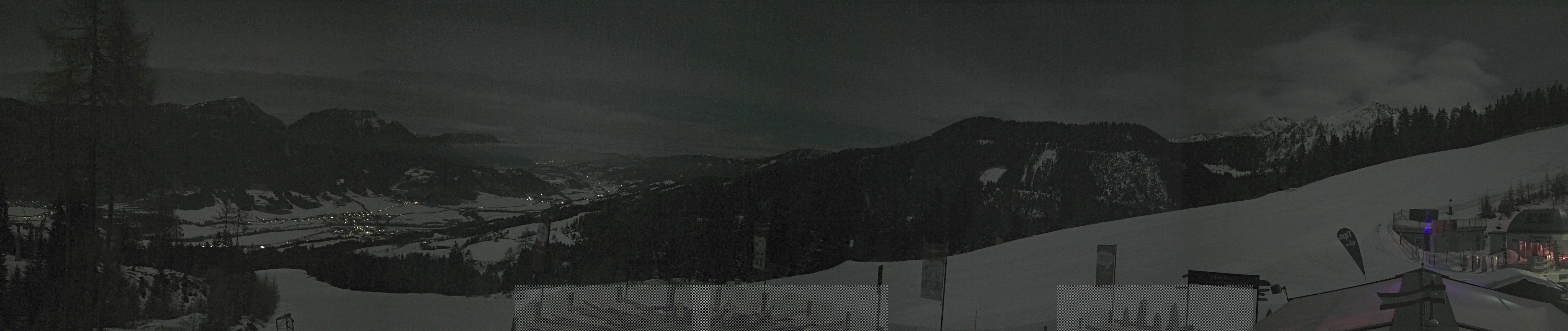 Archiv Foto Webcam Hauser Kaibling - Blick ins Ennstal von der Knapplhütte