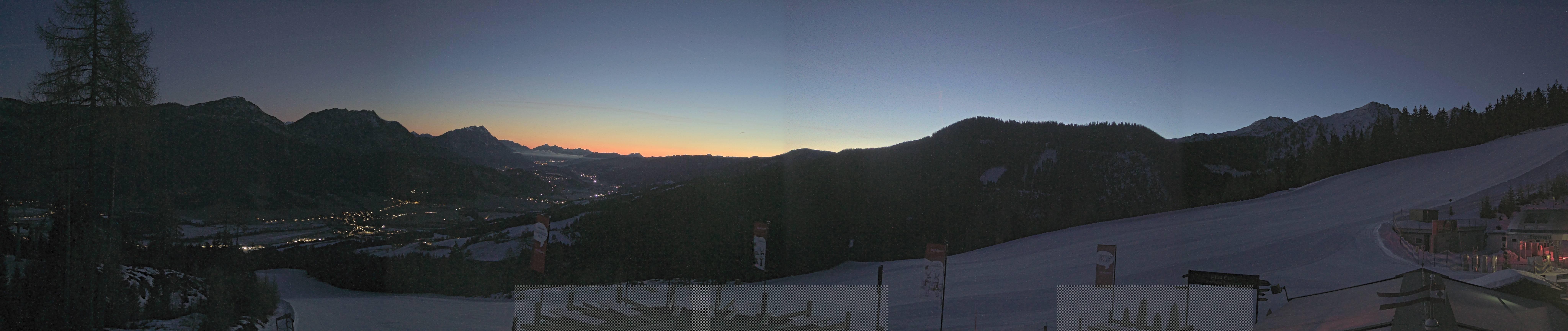 Archived image Webcam Hauser Kaibling - View towards valley Enns