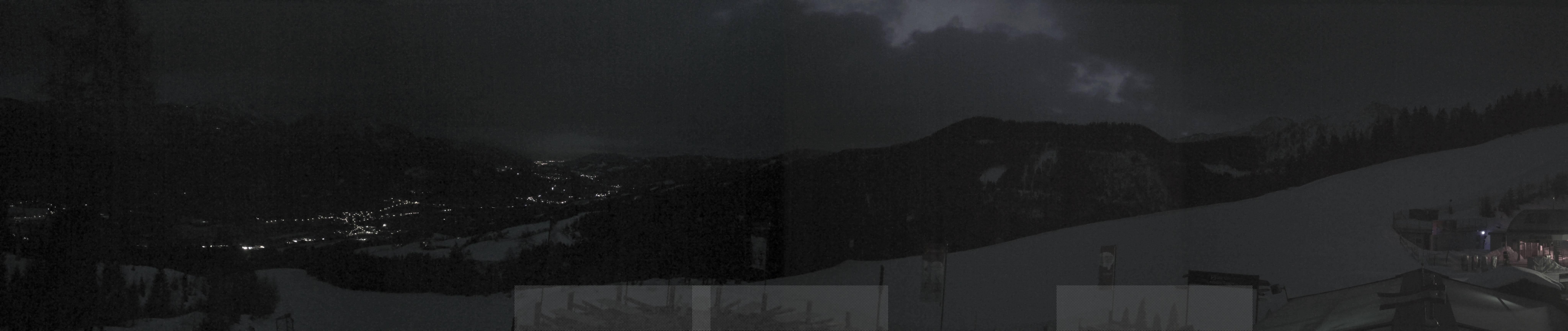 Archiv Foto Webcam Hauser Kaibling - Blick ins Ennstal von der Knapplhütte