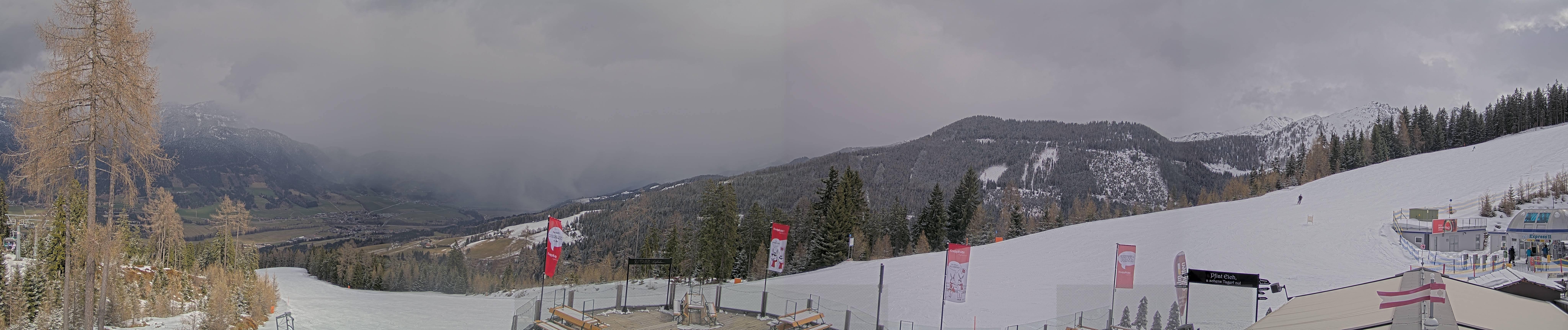 Archiv Foto Webcam Hauser Kaibling - Blick ins Ennstal von der Knapplhütte