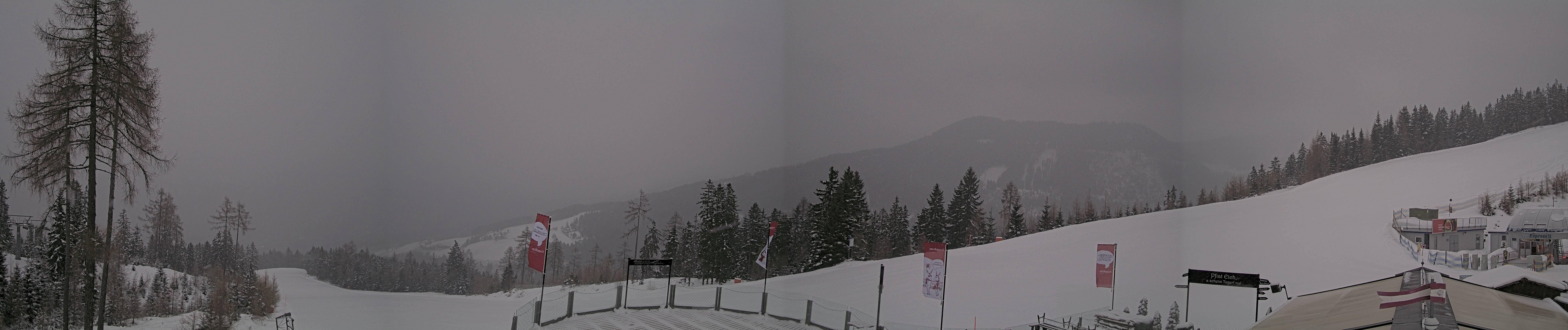 Archiv Foto Webcam Hauser Kaibling - Blick ins Ennstal von der Knapplhütte