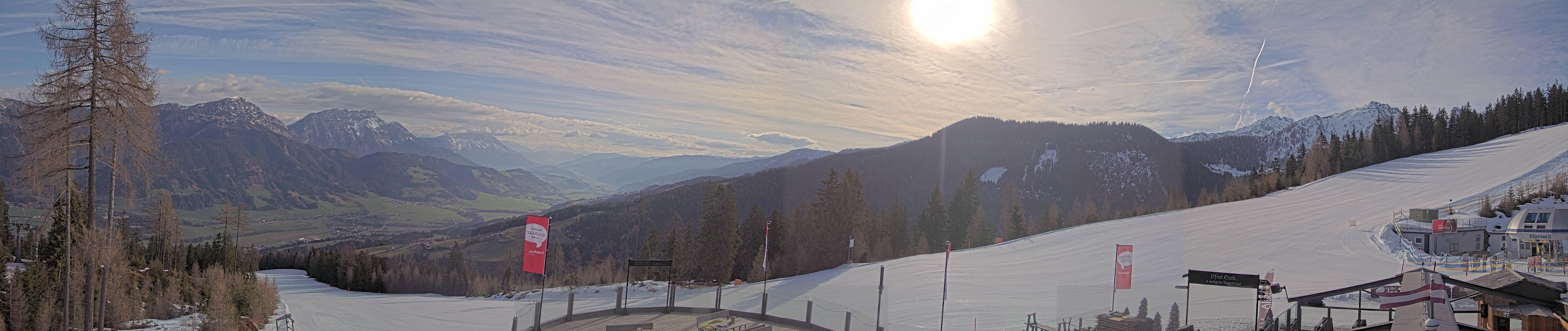 Archiv Foto Webcam Hauser Kaibling - Blick ins Ennstal von der Knapplhütte