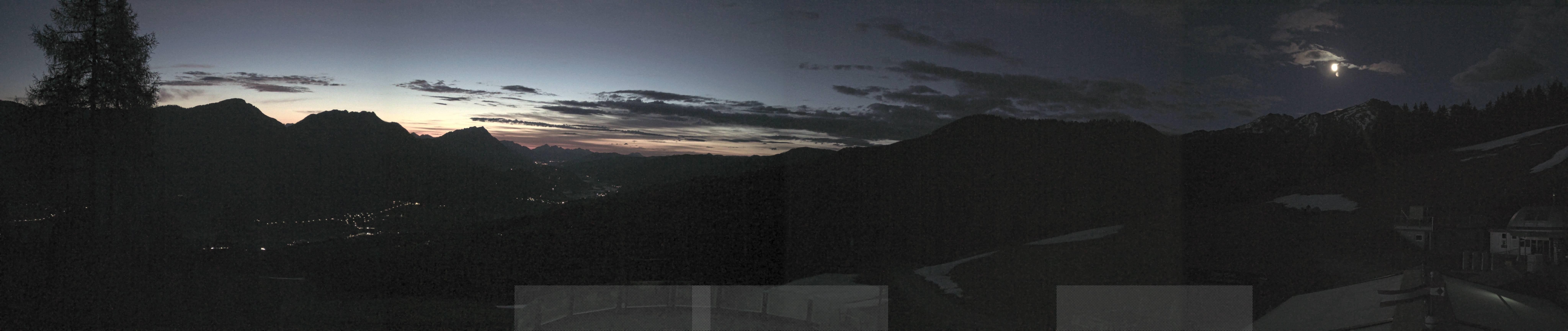 Archived image Webcam Hauser Kaibling - View towards valley Enns