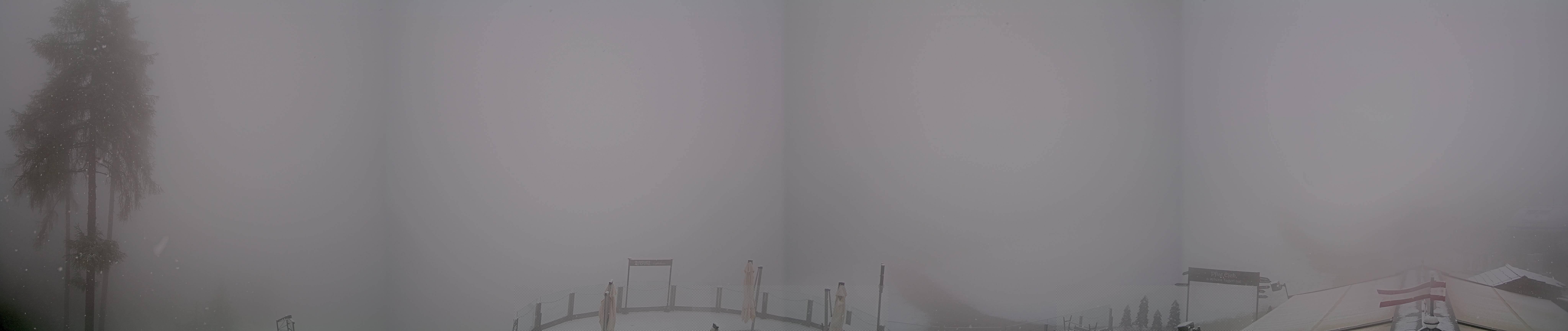 Archiv Foto Webcam Hauser Kaibling - Blick ins Ennstal von der Knapplhütte