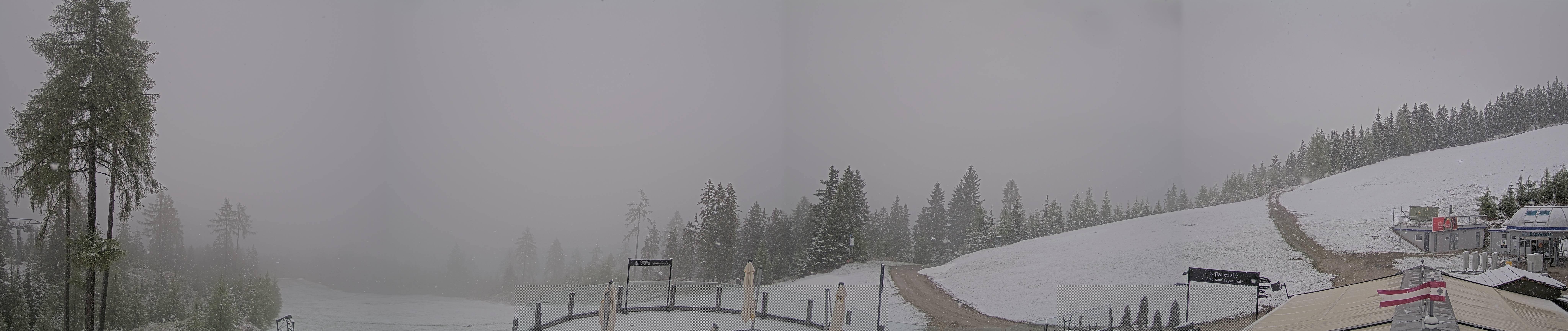 Archiv Foto Webcam Hauser Kaibling - Blick ins Ennstal von der Knapplhütte