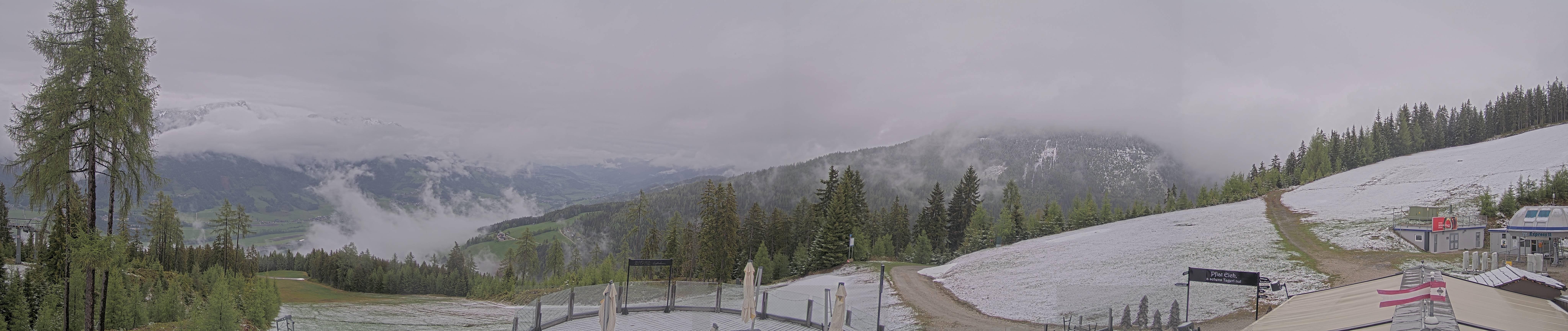 Archiv Foto Webcam Hauser Kaibling - Blick ins Ennstal von der Knapplhütte