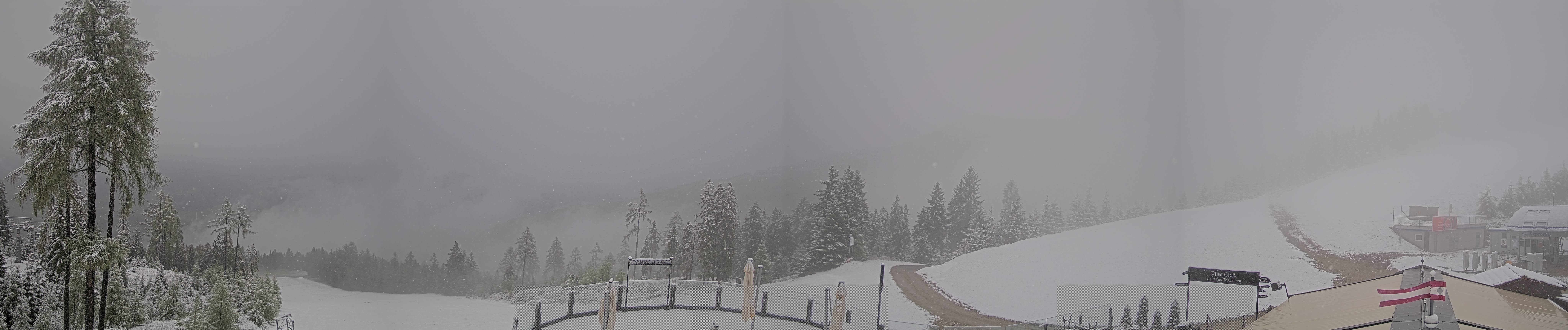 Archived image Webcam Hauser Kaibling - View towards valley Enns