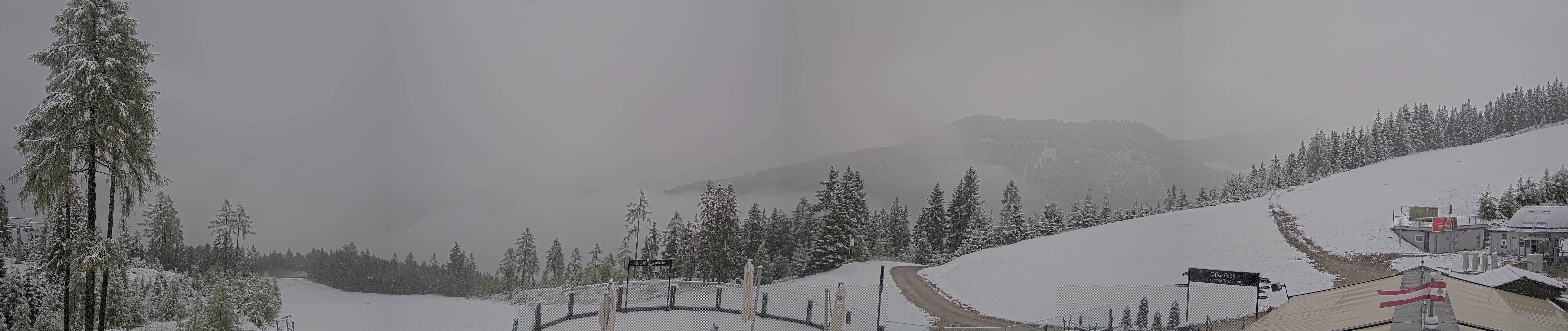 Archiv Foto Webcam Hauser Kaibling - Blick ins Ennstal von der Knapplhütte