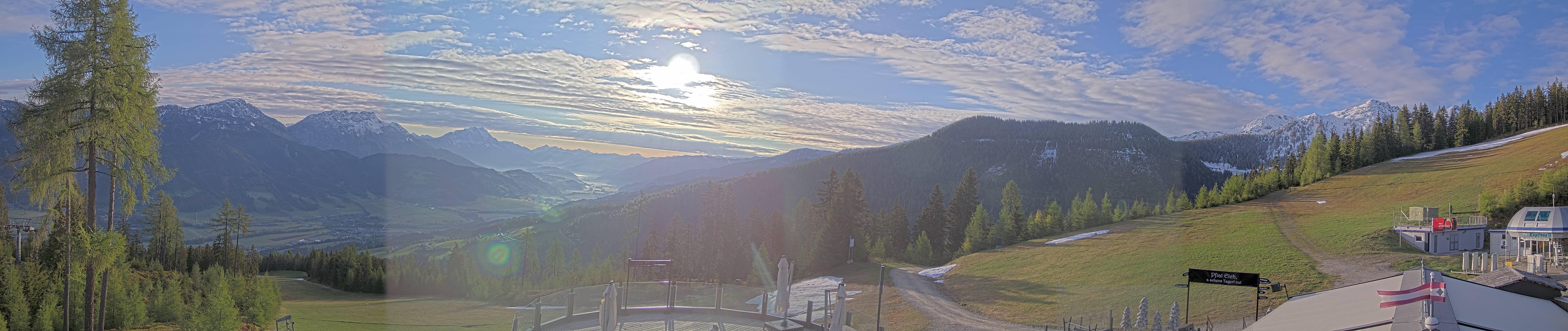 Archived image Webcam Hauser Kaibling - View towards valley Enns