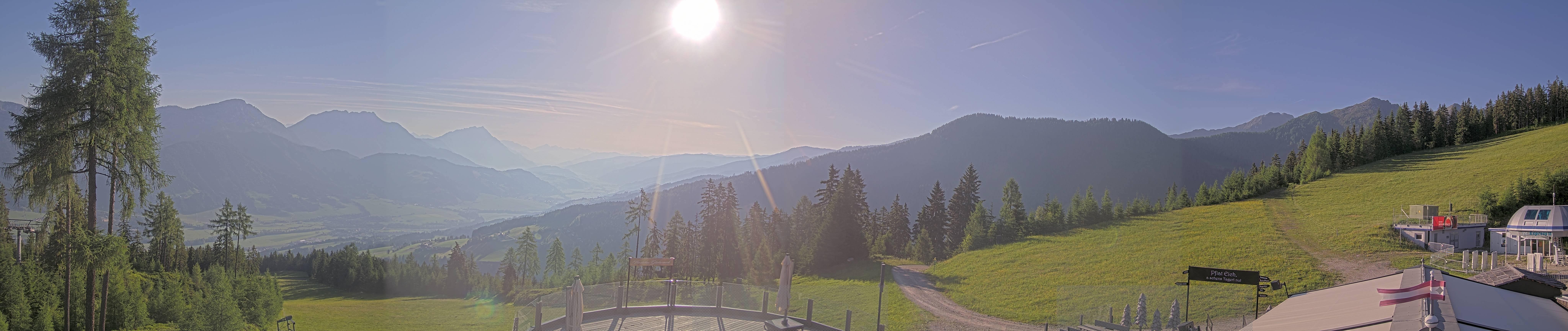 Archived image Webcam Hauser Kaibling - View towards valley Enns