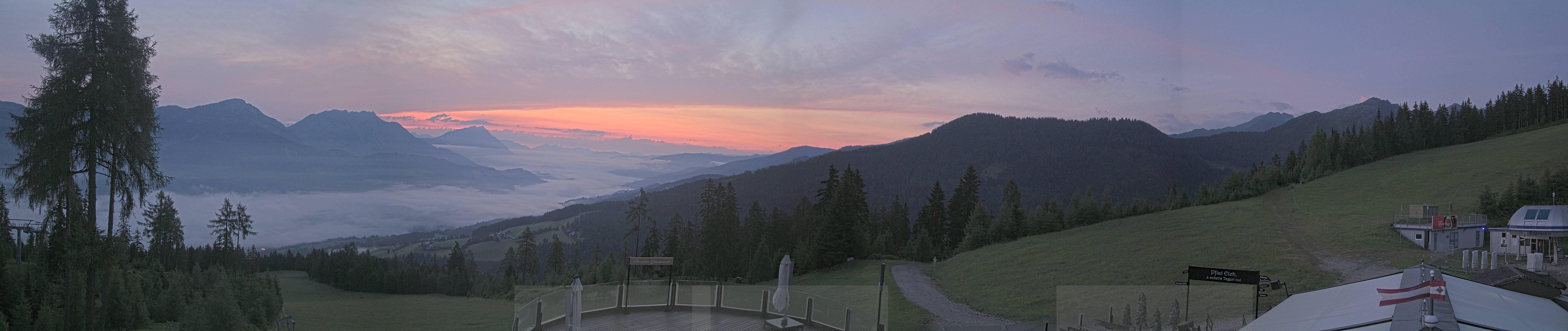 Archived image Webcam Hauser Kaibling - View towards valley Enns
