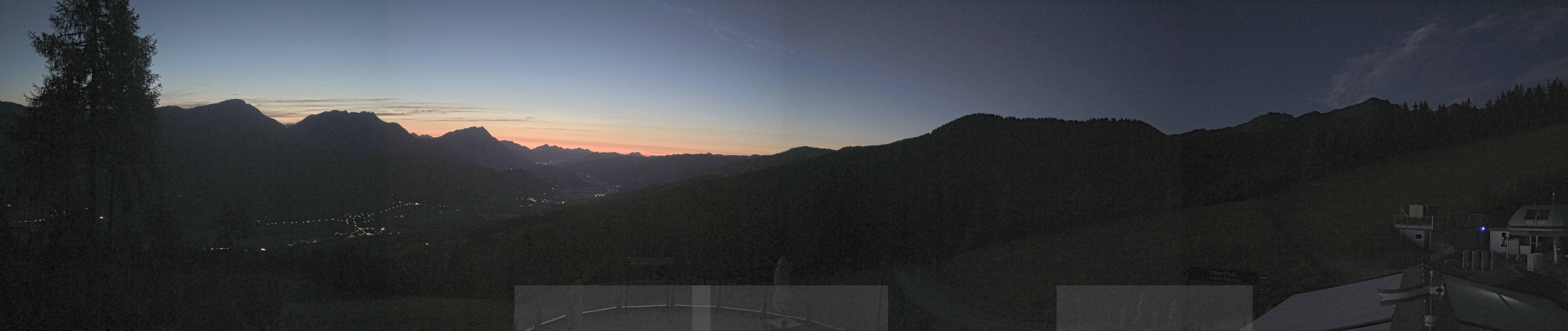 Archiv Foto Webcam Hauser Kaibling - Blick ins Ennstal von der Knapplhütte