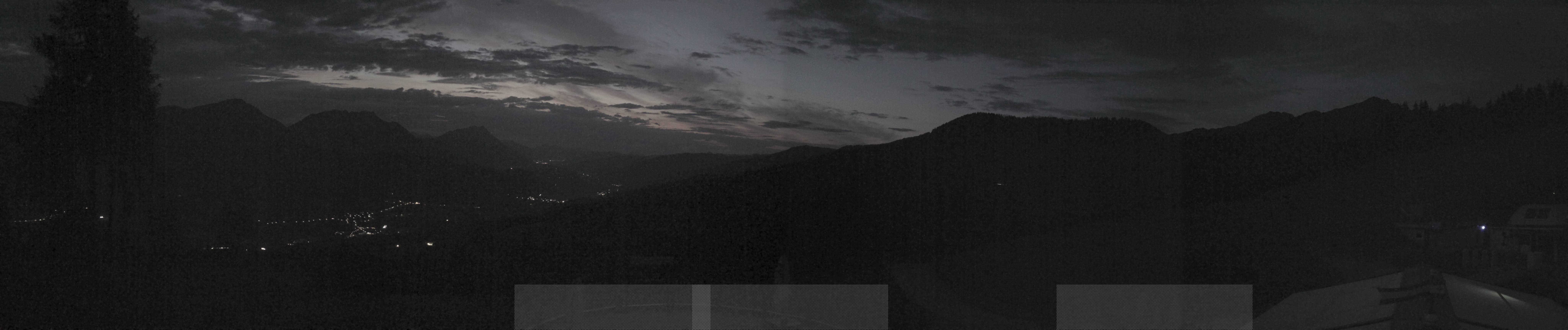 Archiv Foto Webcam Hauser Kaibling - Blick ins Ennstal von der Knapplhütte