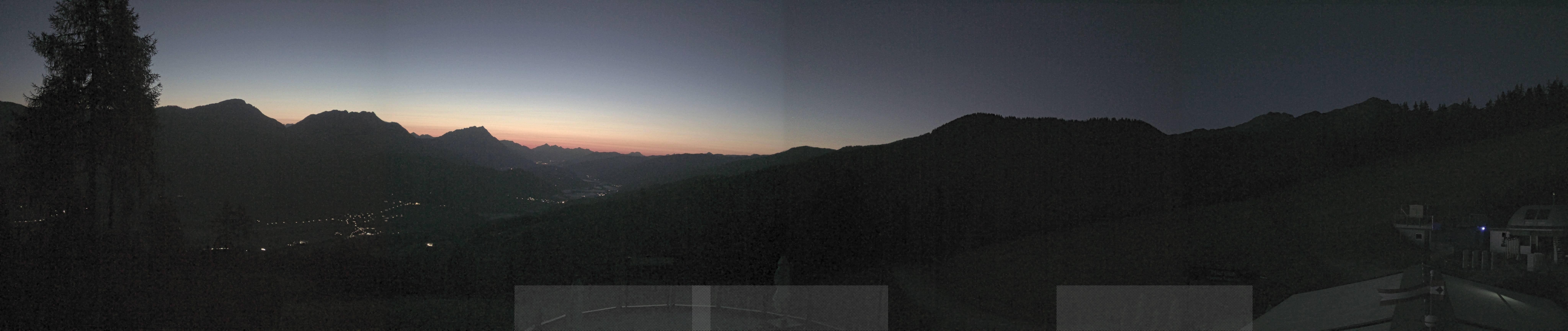 Archiv Foto Webcam Hauser Kaibling - Blick ins Ennstal von der Knapplhütte