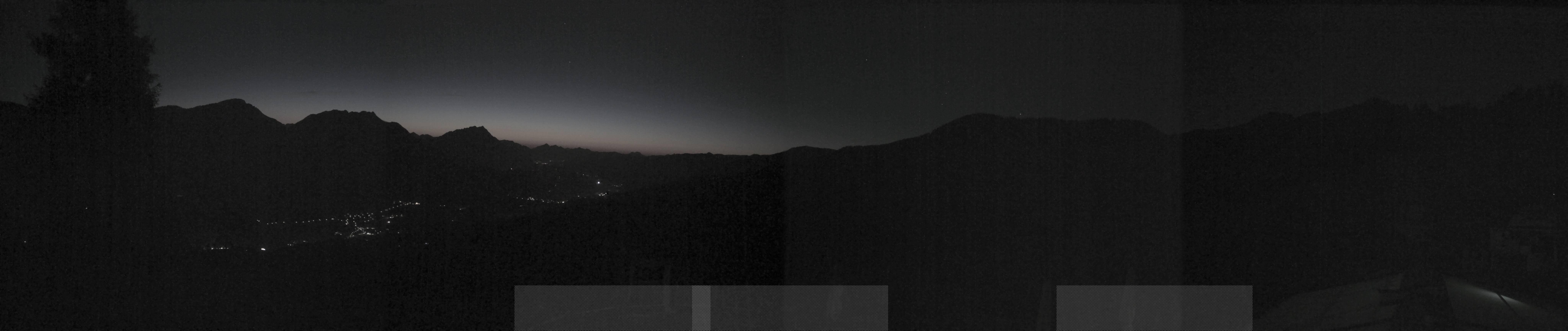 Archiv Foto Webcam Hauser Kaibling - Blick ins Ennstal von der Knapplhütte
