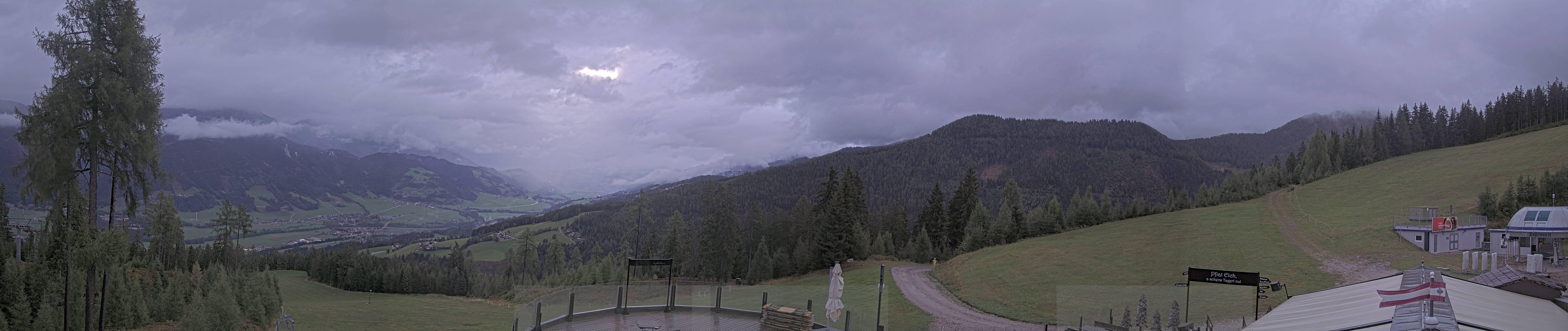 Archived image Webcam Hauser Kaibling - View towards valley Enns