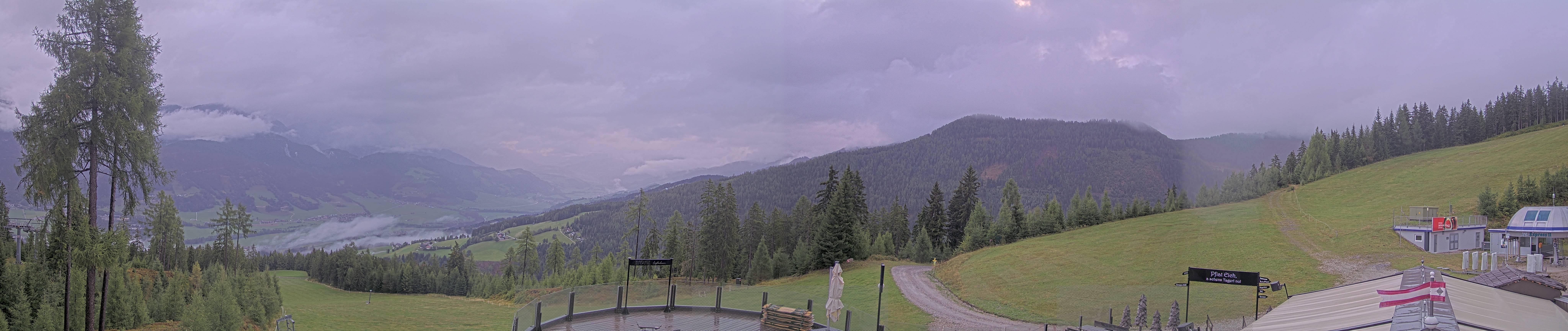 Archived image Webcam Hauser Kaibling - View towards valley Enns