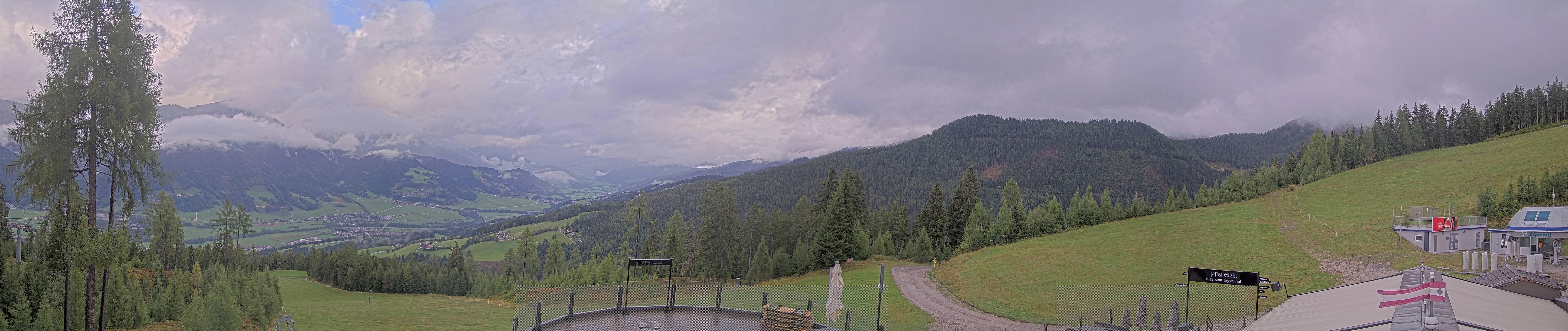 Archived image Webcam Hauser Kaibling - View towards valley Enns