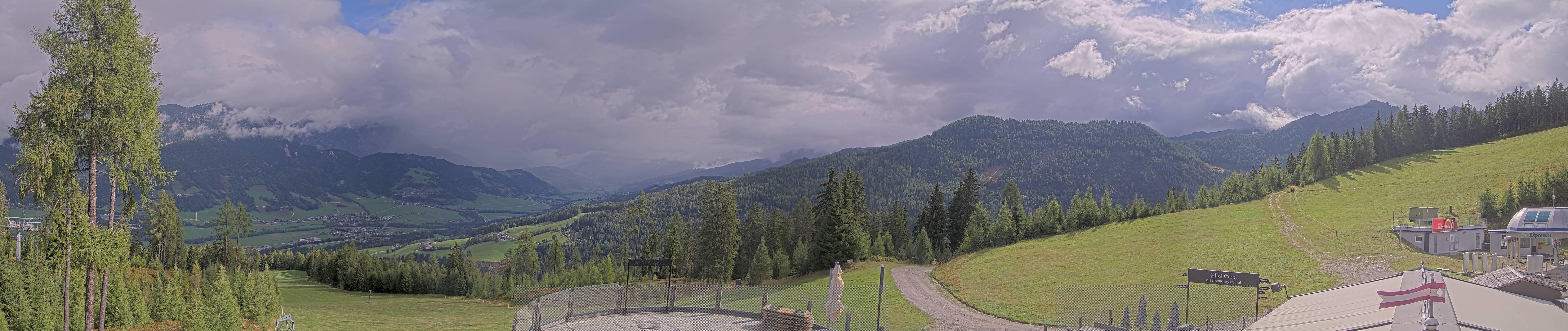 Archived image Webcam Hauser Kaibling - View towards valley Enns