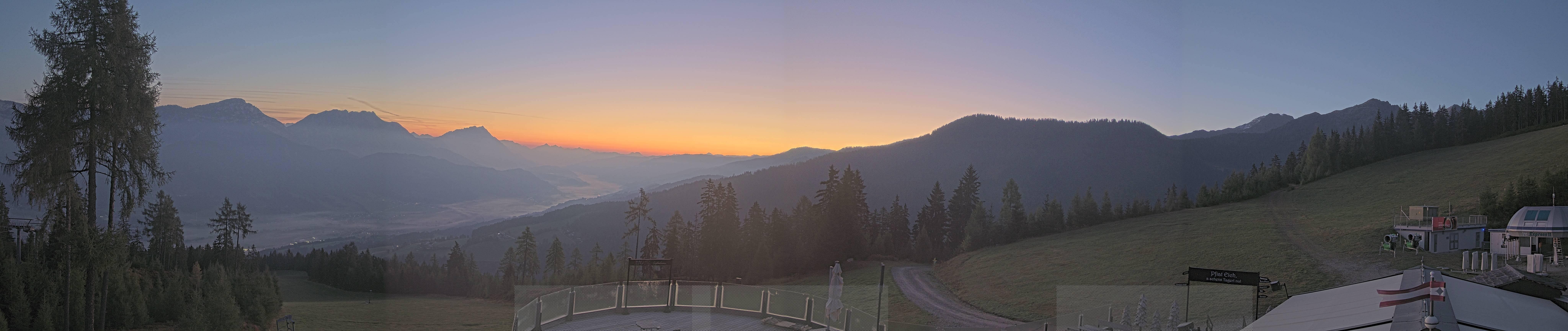 Archived image Webcam Hauser Kaibling - View towards valley Enns