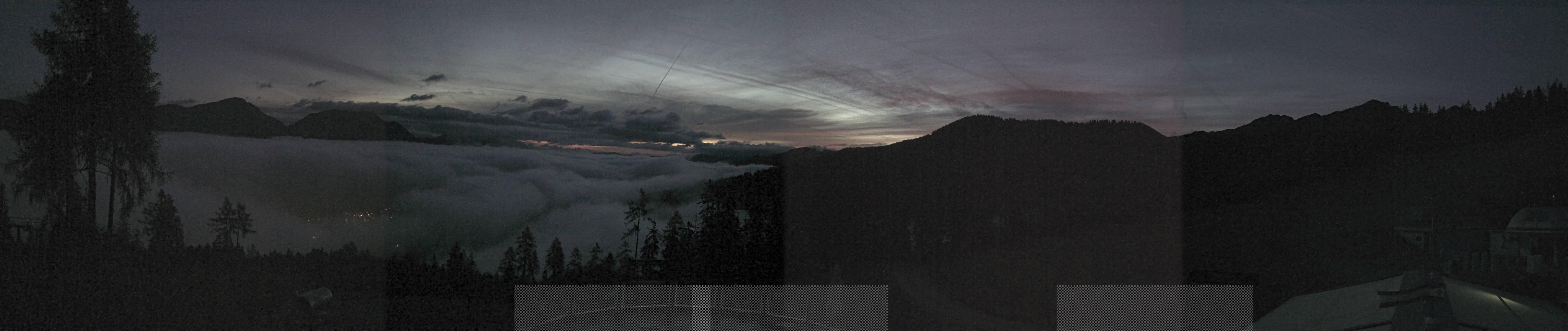 Archiv Foto Webcam Hauser Kaibling - Blick ins Ennstal von der Knapplhütte
