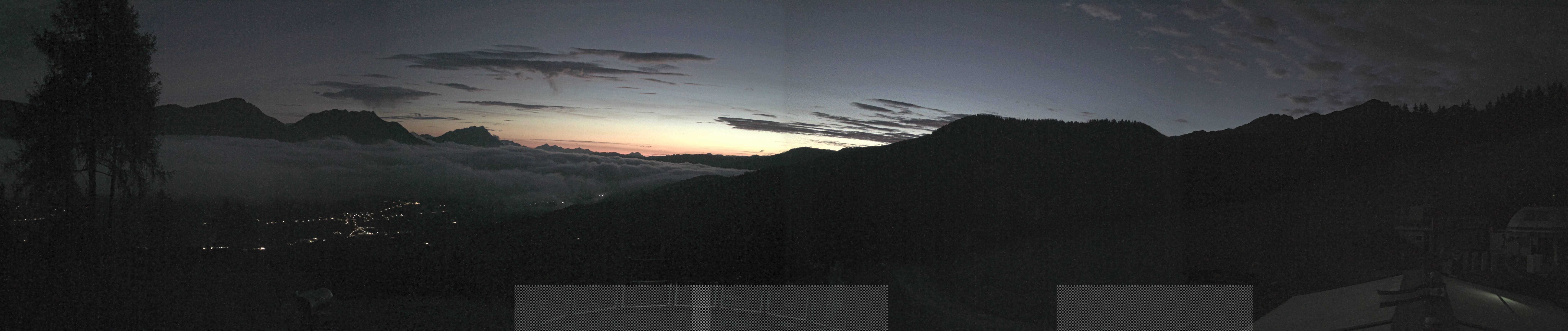 Archived image Webcam Hauser Kaibling - View towards valley Enns