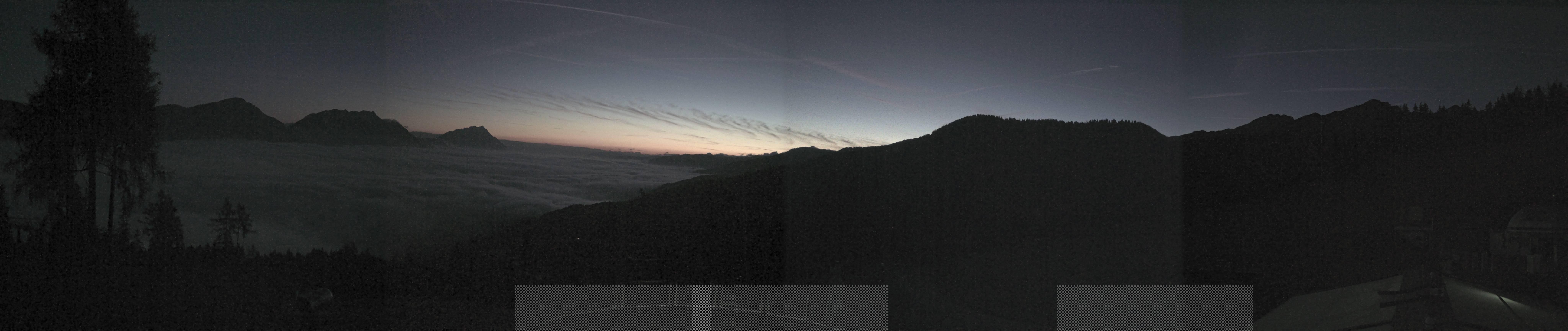 Archiv Foto Webcam Hauser Kaibling - Blick ins Ennstal von der Knapplhütte