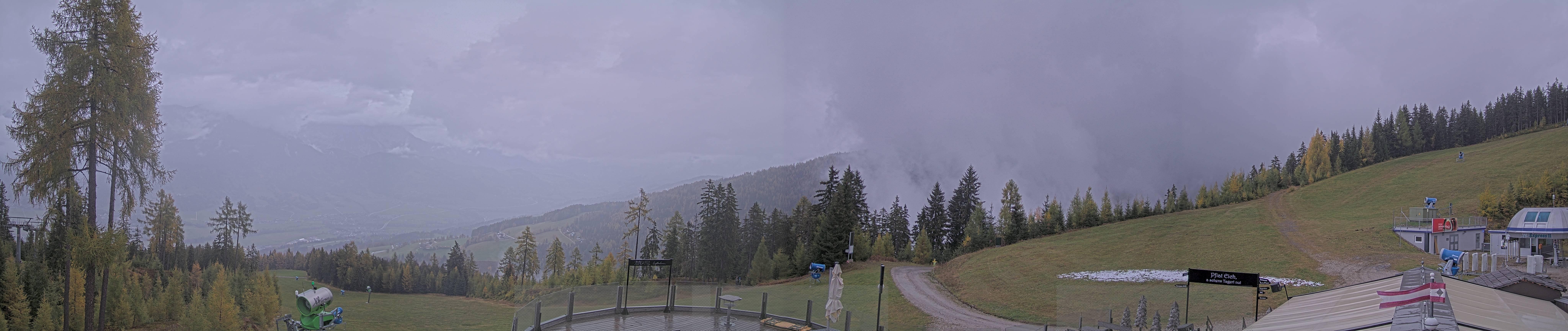Archived image Webcam Hauser Kaibling - View towards valley Enns