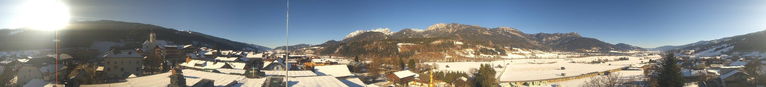 Archiv Foto Webcam Blick vom Hotel Herrschaftstaverne (Haus im Ennstal, Steiermark)