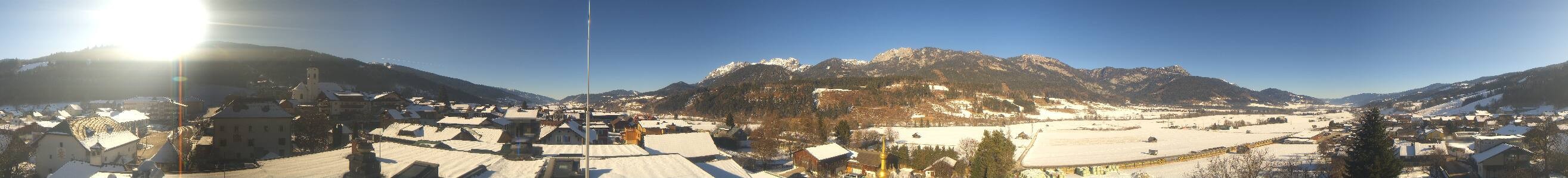 Archiv Foto Webcam Blick vom Hotel Herrschaftstaverne (Haus im Ennstal, Steiermark)