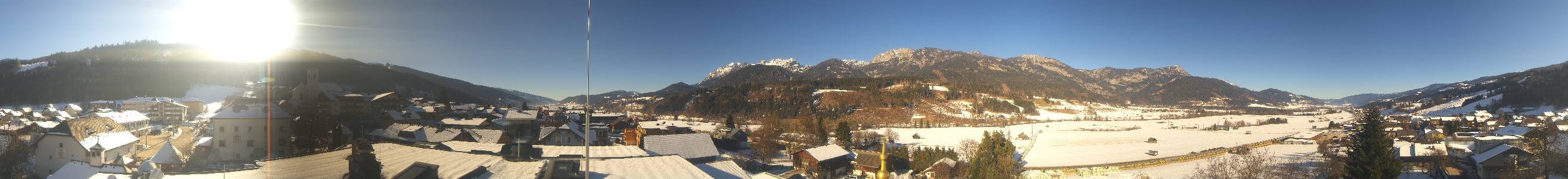Archiv Foto Webcam Blick vom Hotel Herrschaftstaverne (Haus im Ennstal, Steiermark)