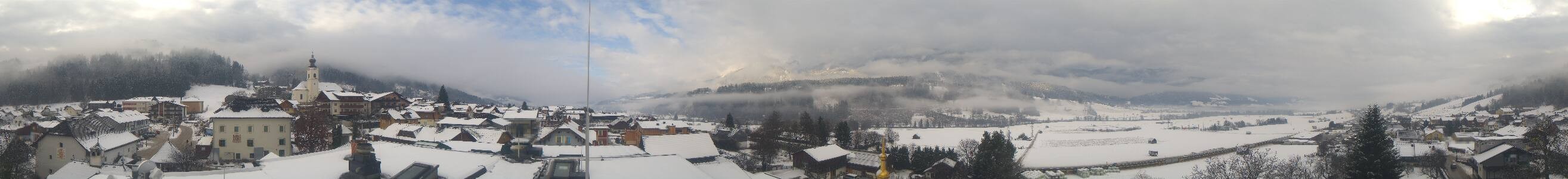 Archiv Foto Webcam Blick vom Hotel Herrschaftstaverne (Haus im Ennstal, Steiermark)