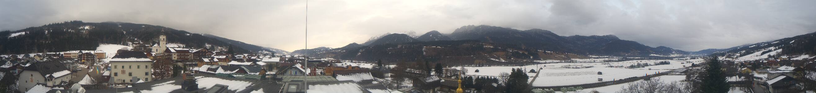 Archiv Foto Webcam Blick vom Hotel Herrschaftstaverne (Haus im Ennstal, Steiermark)