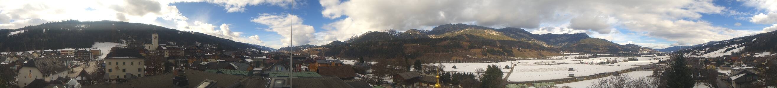 Archiv Foto Webcam Blick vom Hotel Herrschaftstaverne (Haus im Ennstal, Steiermark)