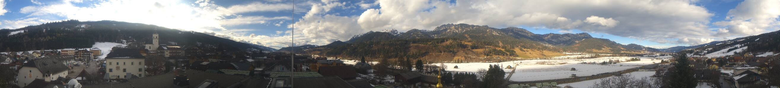 Archiv Foto Webcam Blick vom Hotel Herrschaftstaverne (Haus im Ennstal, Steiermark)
